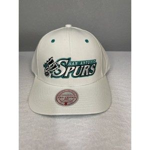 San Antonio Spurs Mitchell & Ness Oh Word Pro Snapback Hat Cap NBA